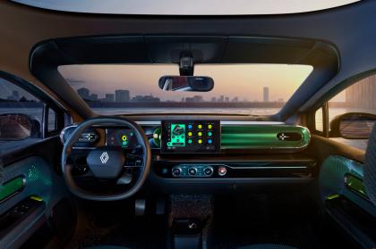 Η Renault αποκάλυψε το εσωτερικό του Twingo E-Tech